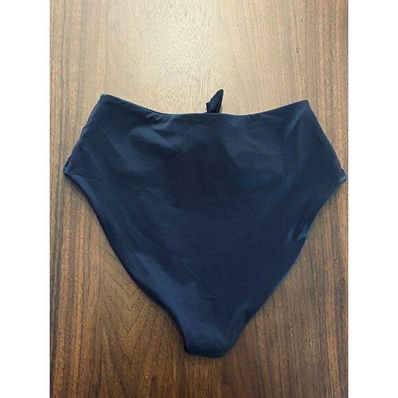 Good American Waist Cincher Bikini Bottom in Black 0 XSmall New swimsuit - Picture 6 of 12